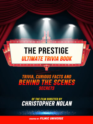cover image of The Prestige--Ultimate Trivia Book